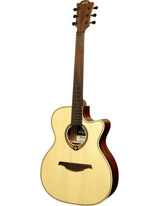 GUITARRA ACÚSTICA LÂG AUDITORIUM CUTAWAY A/E TRAMONTANE 88 