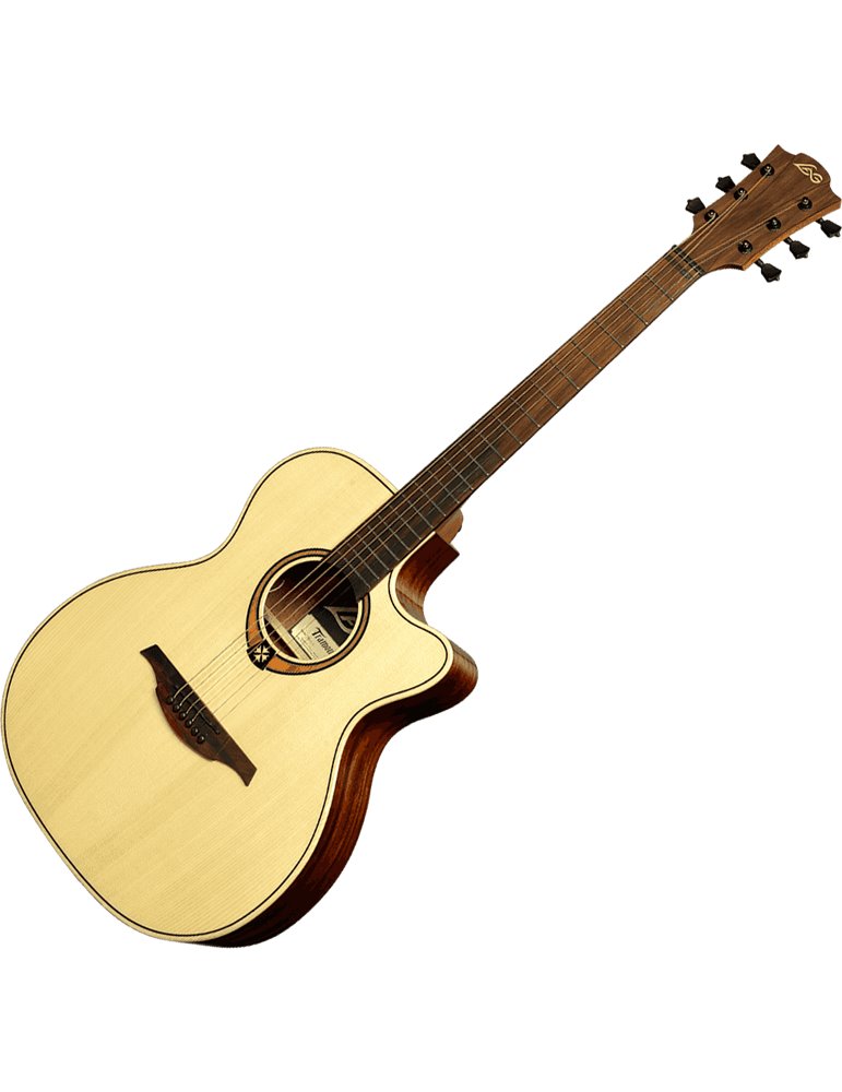 GUITARRA ACÚSTICA LÂG AUDITORIUM CUTAWAY A/E TRAMONTANE 88 