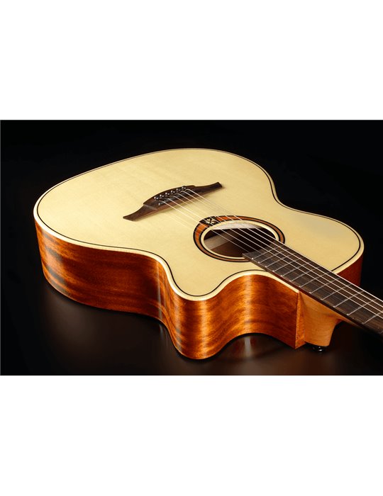 GUITARRA ACÚSTICA LÂG AUDITORIUM CUTAWAY A/E TRAMONTANE 88 