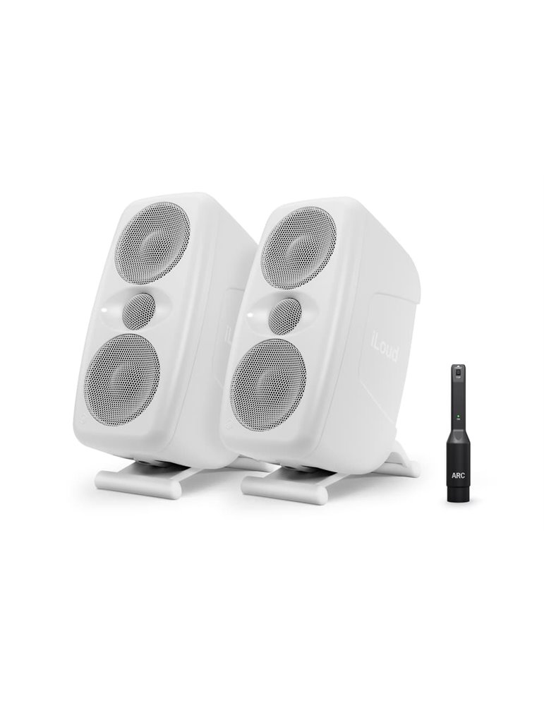 iLoud MTM MKII (PAREJA) + MICRÓFONO DE MEDICIÓN - BLANCO