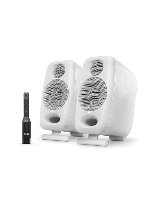 IK ILOUD MM PRO - MONITORES DE REFERENCIA COMPACTOS PRO (PAREJA) - BLANCOS