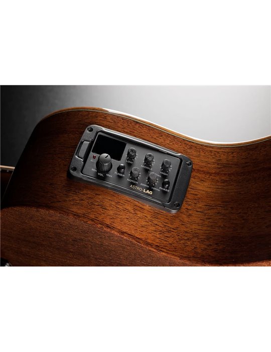 GUITARRA ACÚSTICA LAG AUDITORIUM A/E CUTAWAY - EDICIÓN LIMITADA BISEL - BROWN SHADOW