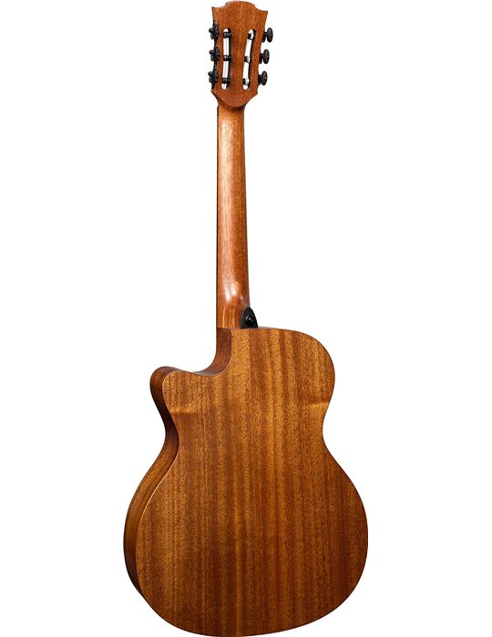 GUITARRA CLÁSICA NYLON LAG AUDITORIUM HYVIBE H2 10 A/E CUTAWAY