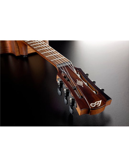 GUITARRA CLÁSICA NYLON LAG AUDITORIUM HYVIBE H2 10 A/E CUTAWAY