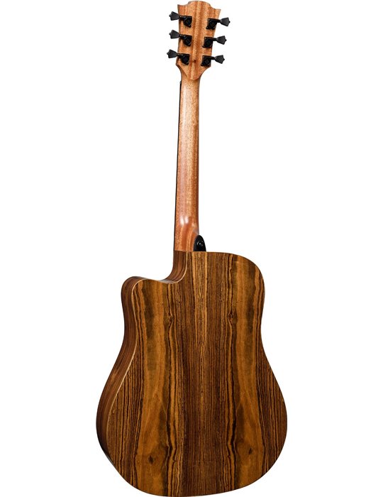 GUITARRA ACÚSTICA LAG DREADNOUGHT HYVIBE H2 30 A/E CUTAWAY