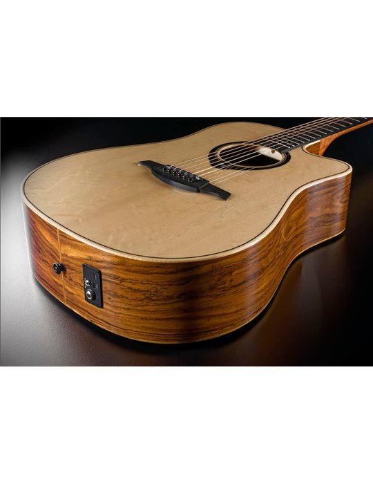 GUITARRA ACÚSTICA LAG DREADNOUGHT HYVIBE H2 30 A/E CUTAWAY