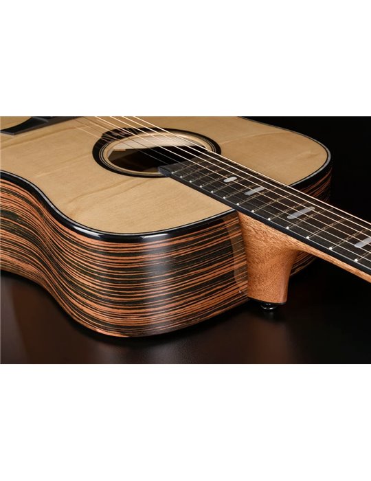 GUITARRA ACÚSTICA LAG DREADNOUGHT HYVIBE H2 50 A/E CUTAWAY