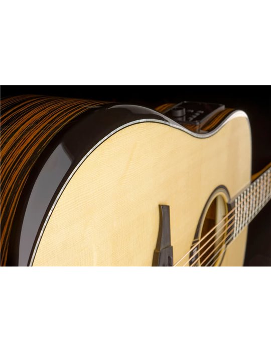 GUITARRA ACÚSTICA LAG DREADNOUGHT HYVIBE H2 50 A/E CUTAWAY