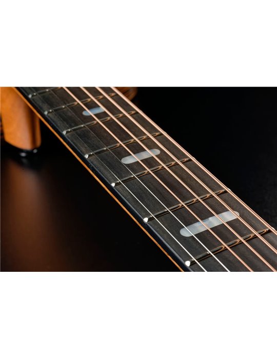 GUITARRA ACÚSTICA LAG DREADNOUGHT HYVIBE H2 50 A/E CUTAWAY