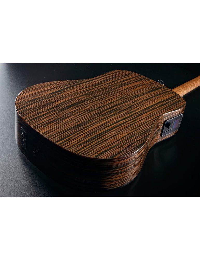 GUITARRA ACÚSTICA LAG DREADNOUGHT HYVIBE H2 50 A/E CUTAWAY