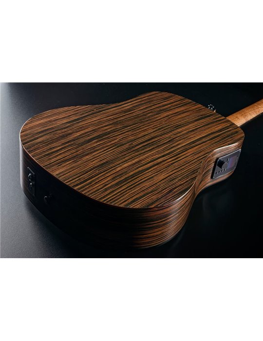 GUITARRA ACÚSTICA LAG DREADNOUGHT HYVIBE H2 50 A/E CUTAWAY