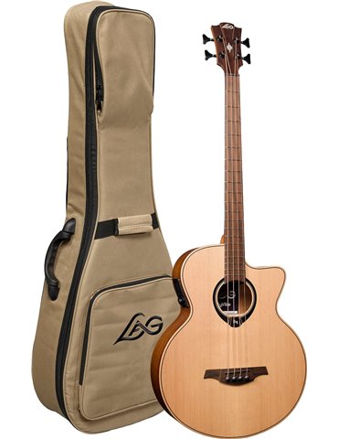 BAJO ACÚSTICO LAG JUMBO HYVIBE H2 10 A/E CUTAWAY 2