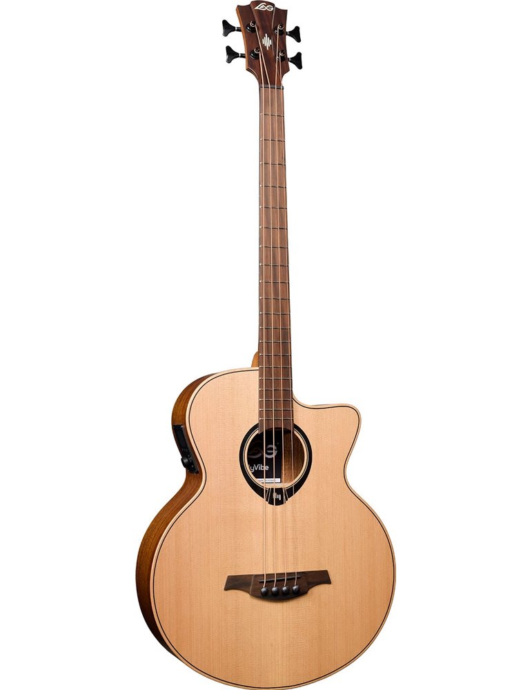 BAJO ACÚSTICO LAG JUMBO HYVIBE H2 10 A/E CUTAWAY