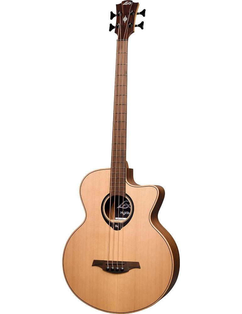 BAJO ACÚSTICO LAG JUMBO HYVIBE H2 10 A/E CUTAWAY