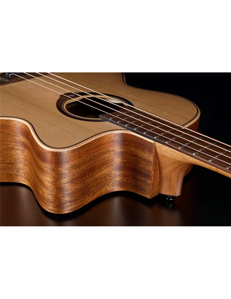 BAJO ACÚSTICO LAG JUMBO HYVIBE H2 10 A/E CUTAWAY