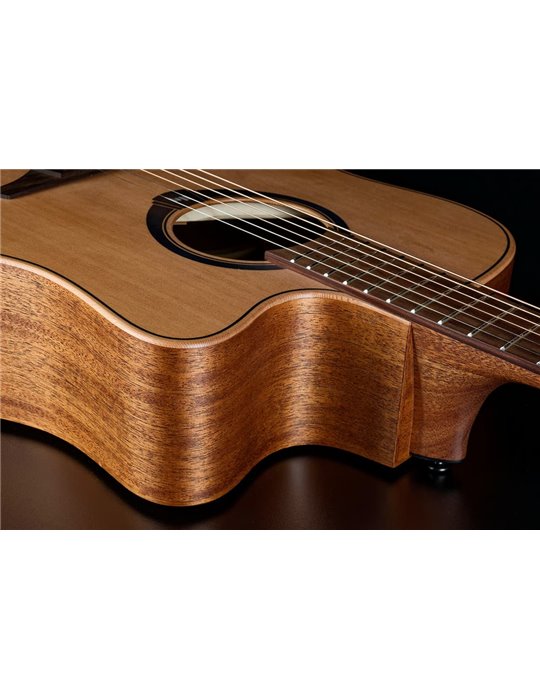 GUITARRA ACÚSTICA LAG DREADNOUGHT HYVIBE H2 10 A/E CUTAWAY