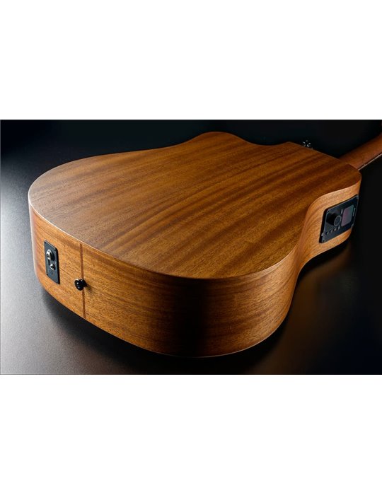 GUITARRA ACÚSTICA LAG DREADNOUGHT HYVIBE H2 10 A/E CUTAWAY