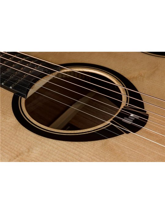 GUITARRA ACÚSTICA LAG AUDITORIUM HYVIBE H2 30 A/E CUTAWAY - ZURDOS
