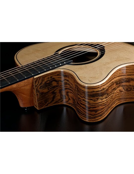 GUITARRA ACÚSTICA LAG AUDITORIUM HYVIBE H2 30 A/E CUTAWAY - ZURDOS
