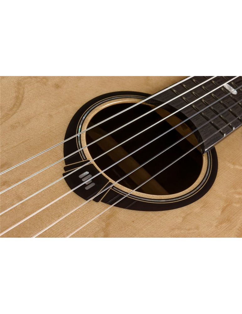 GUITARRA CLÁSICA NYLON LAG AUDITORIUM HYVIBE H2 50 A/E CUTAWAY