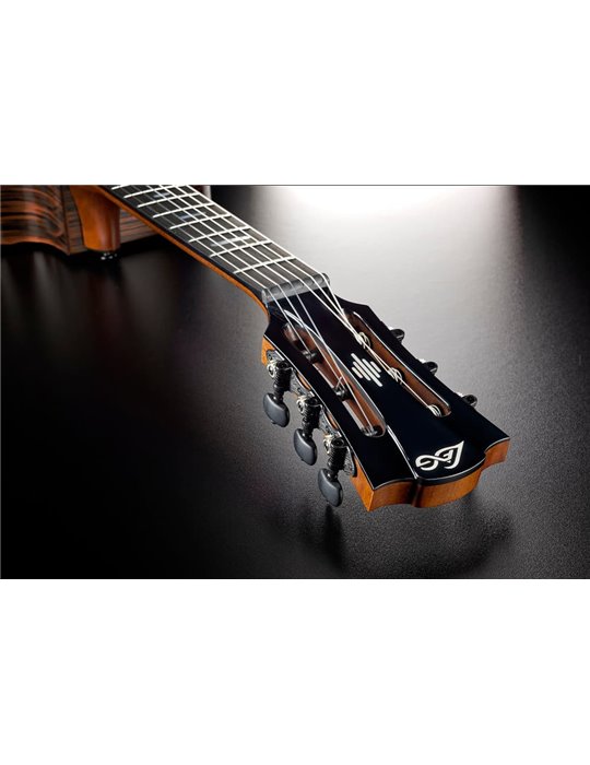 GUITARRA CLÁSICA NYLON LAG AUDITORIUM HYVIBE H2 50 A/E CUTAWAY