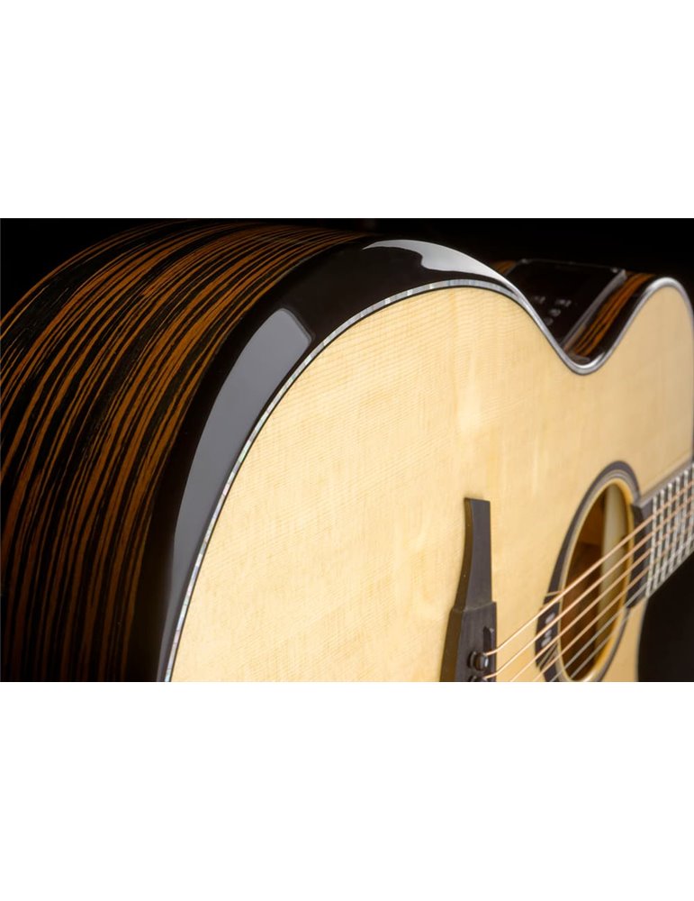 GUITARRA ACÚSTICA LAG AUDITORIUM HYVIBE H2 50 A/E CUTAWAY