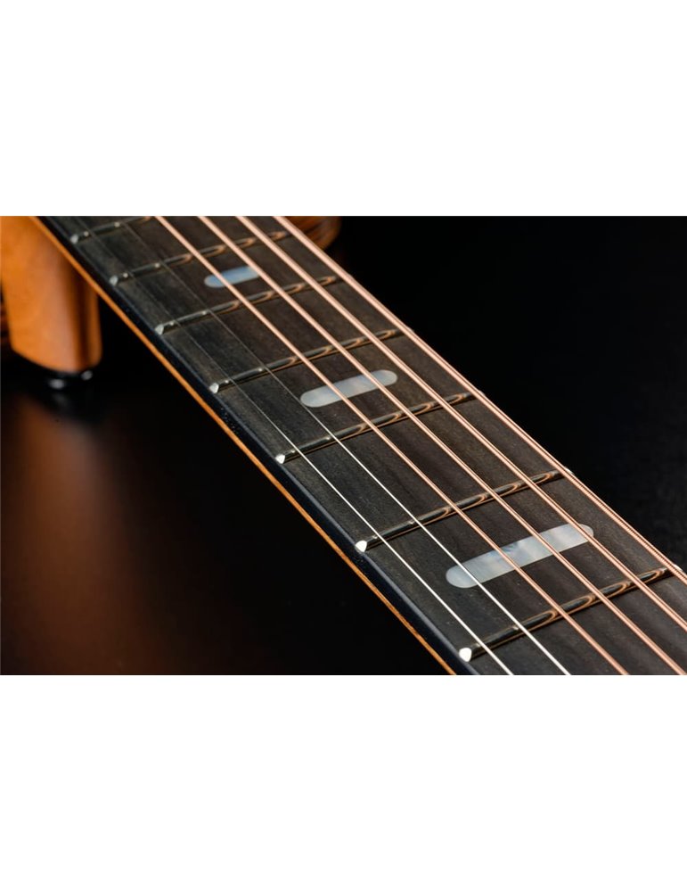 GUITARRA ACÚSTICA LAG AUDITORIUM HYVIBE H2 50 A/E CUTAWAY
