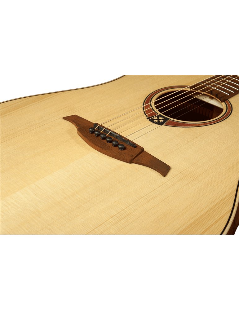 GUITARRA ACÚSTICA LÂG DREADNOUGHT TRAMONTANE 70 - NATURAL