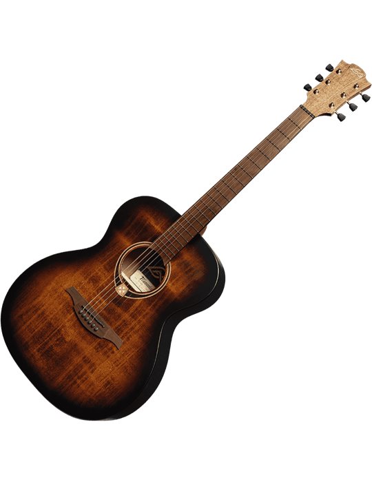 GUITARRA ACÚSTICA LÂG AUDITORIUM TRAMONTANE 70 - BLACK & BROWN