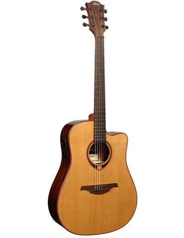 GUITARRA ACÚSTICA LÂG DREADNOUGHT CUTAWAY TRAMONTANE 118 A/E - NATURAL 2