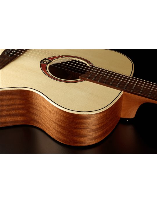 GUITARRA ACÚSTICA LÂG AUDITORIUM TRAMONTANE 70 - NATURAL