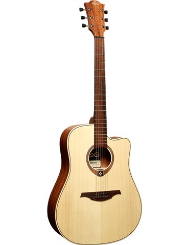 GUITARRA ACÚSTICA LÂG DREADNOUGHT CUTAWAY TRAMONATNE 70 - NATURAL 2