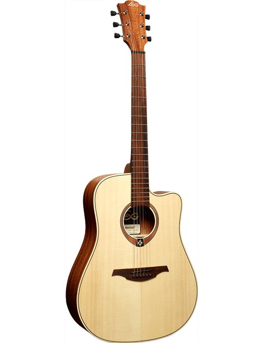 GUITARRA ACÚSTICA LÂG DREADNOUGHT CUTAWAY TRAMONATNE 70 - NATURAL