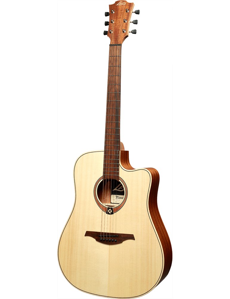 GUITARRA ACÚSTICA LÂG DREADNOUGHT CUTAWAY TRAMONATNE 70 - NATURAL