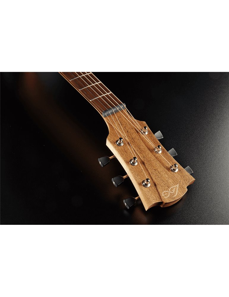 GUITARRA CÚSTICA LÂG DREADNOUGHT CUTWAY TRAMONATNE 70 A/E - BLACK & BROWN