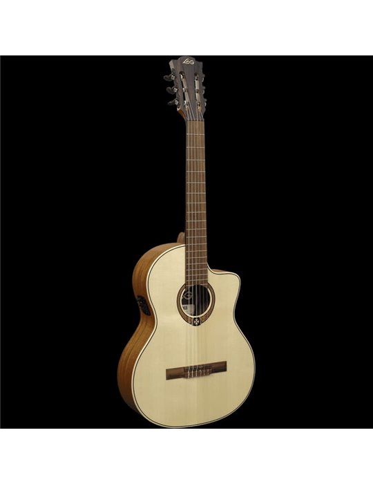 GUITARRA CLASICA LÂG CUTWAY A/E OCCITANIA 88 - 4/4