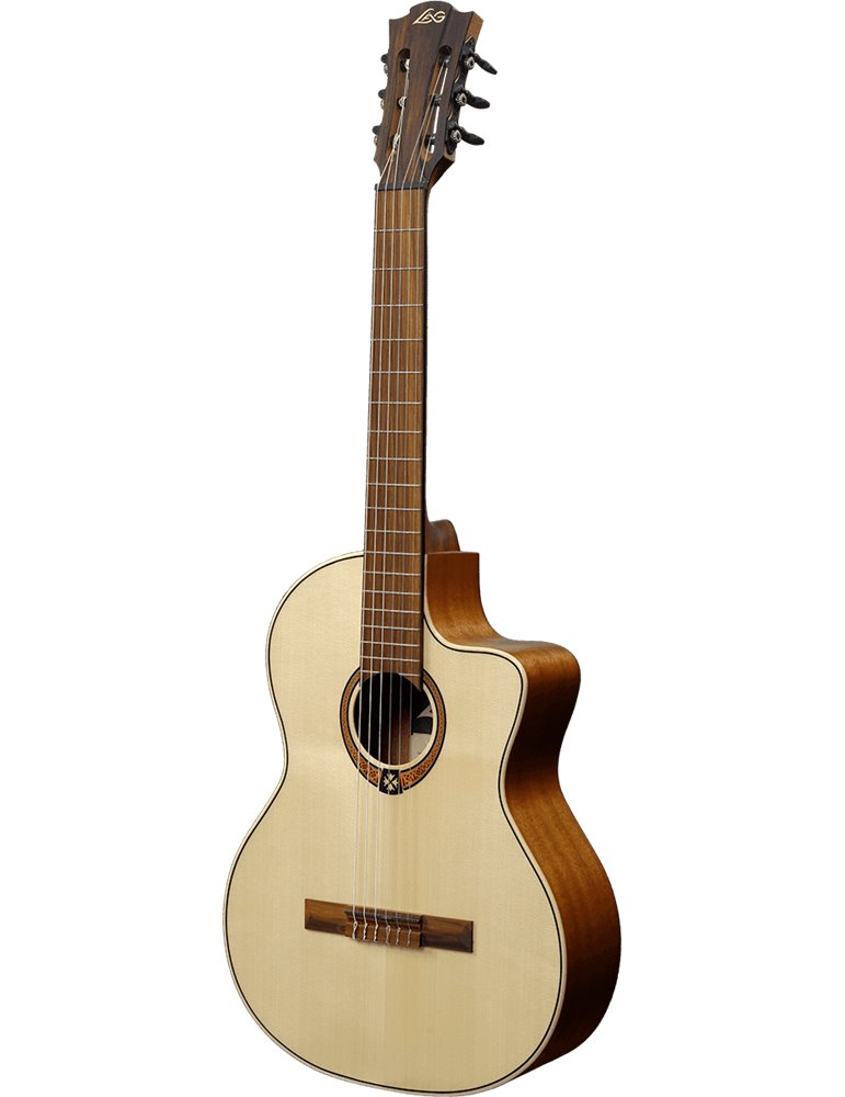 GUITARRA CLASICA LÂG CUTWAY A/E OCCITANIA 88 - 4/4