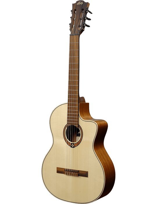 GUITARRA CLASICA LÂG CUTWAY A/E OCCITANIA 88 - 4/4