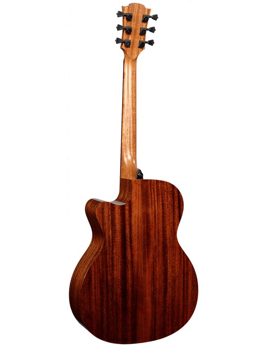 GUITARRA ACÚSTICA LÂG AUDITORIUM SLIM CUTAWAY TRAMONTANE 118 A/E - BROWN SHADOW