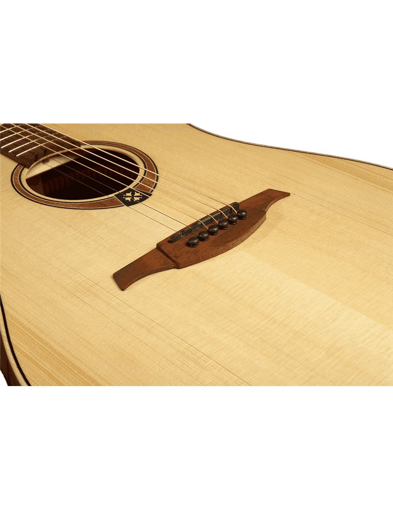 GUITARRA ACUSTICA LAG DREADNOUGHT NATURAL ZURDOS