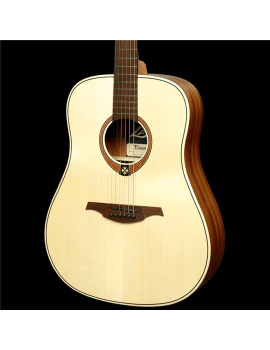GUITARRA ACUSTICA LAG DREADNOUGHT NATURAL ZURDOS