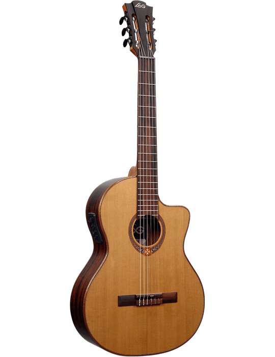 GUITARRA CLÁSICA LÂG AUDITORIUM A/E OCCITANIA 118 - NATURAL