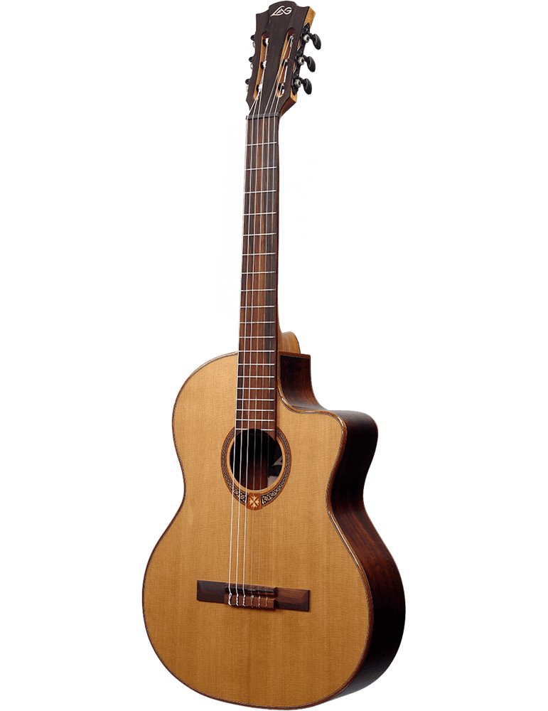 GUITARRA CLÁSICA LÂG AUDITORIUM A/E OCCITANIA 118 - NATURAL