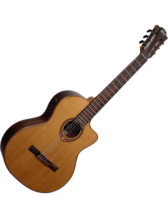 GUITARRA CLÁSICA LÂG AUDITORIUM A/E OCCITANIA 118 - NATURAL