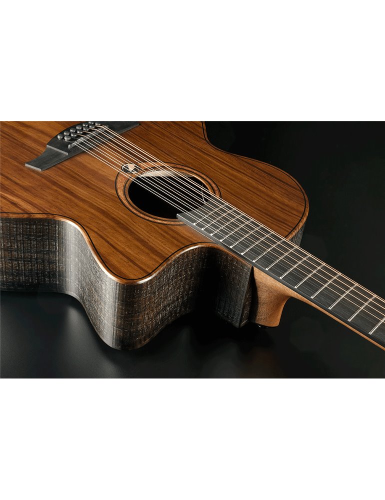 GUITARRA ACÚSTICA LÂG JUMBO A/E 12 CUERDAS - SAUVAGE 