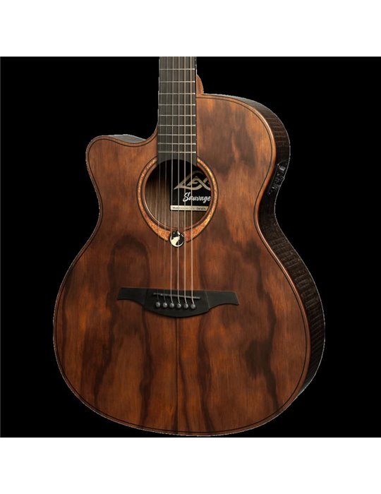 GUITARRA ACÚSTICA LÂG AUDITORIUM CUTWAY A/E - SAUVAGE (ZURDOS)