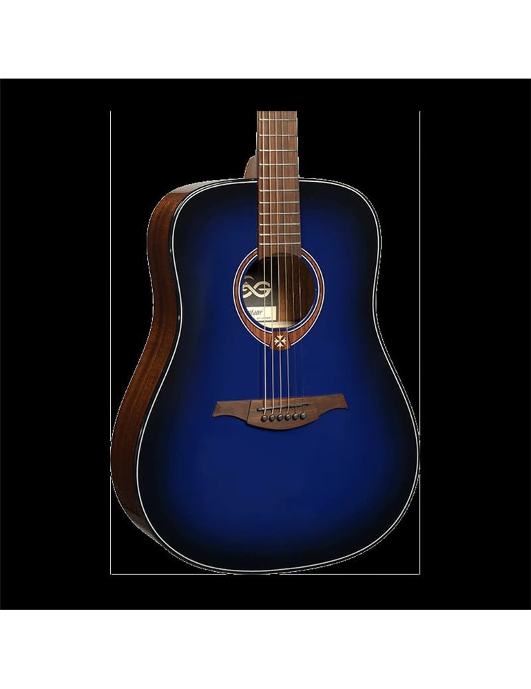 GUITARRA ACÚSTICA LAG DREADNOUGHT - EDICIÓN LIMITADA BLUE BURST