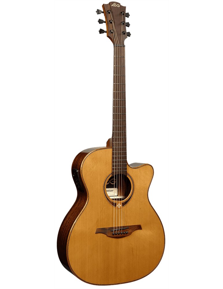 GUITARRA ACÚSTICA LÂG AUDITORIUM CUTAWAY TRAMONTANE 118 A/E - NATURAL