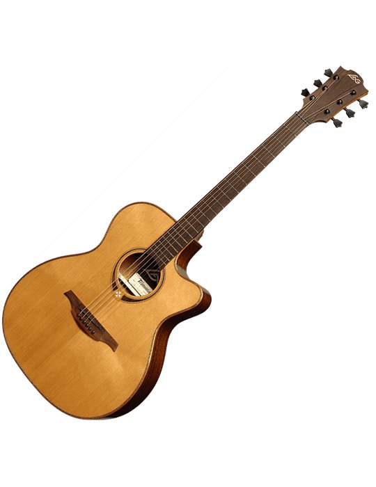 GUITARRA ACÚSTICA LÂG AUDITORIUM CUTAWAY TRAMONTANE 118 A/E - NATURAL
