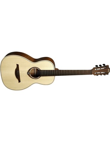 GUITARRA ACÚSTICA LÂG PARLOR CUTAWAY TRAMONTANE 177 A/E - NATURAL 2
